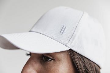 Women's Nobull Horns Classic Hats White | SG U3257Z